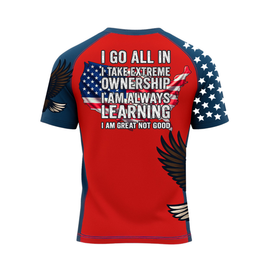 SKC Warrior Patriotic Rashguard