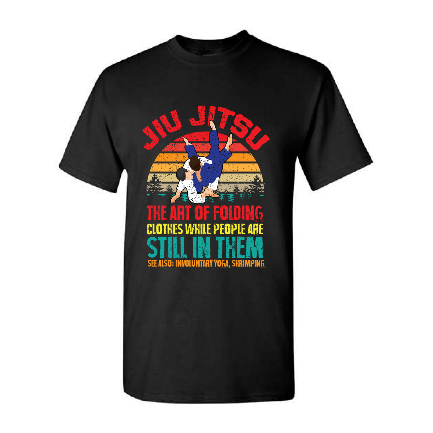 "The Art of Folding People" Jiujitsu Long Sleeve Shirt
