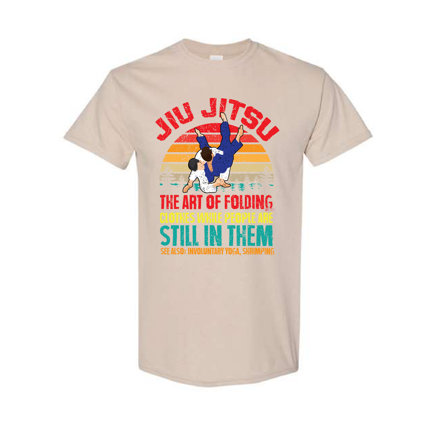 "The Art of Folding People" Jiujitsu Long Sleeve Shirt