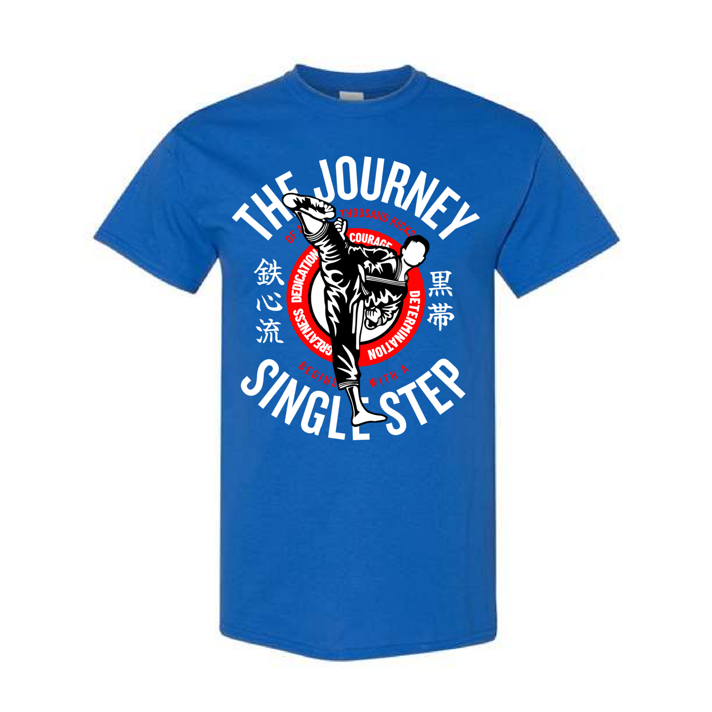 "Journey Begins with a Single Step" Long Sleeve Shirt