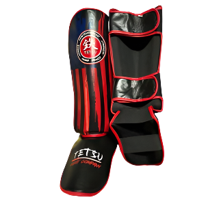 Patriotic Leather Shin Insteps