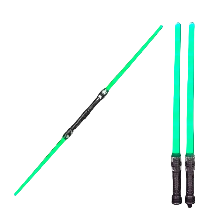51.5" Green Double LED Battle Saber