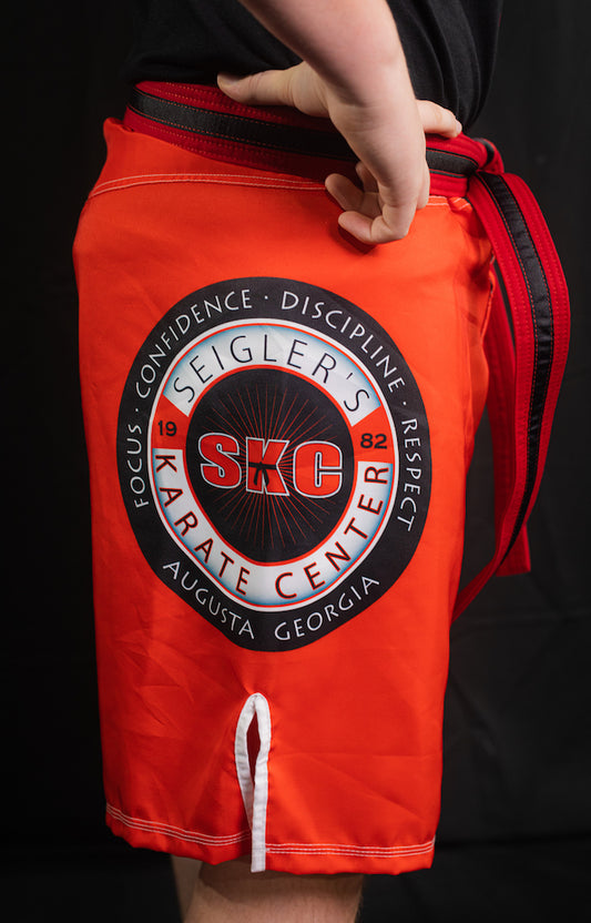 SKC Pro Kickboxing Shorts (Red)