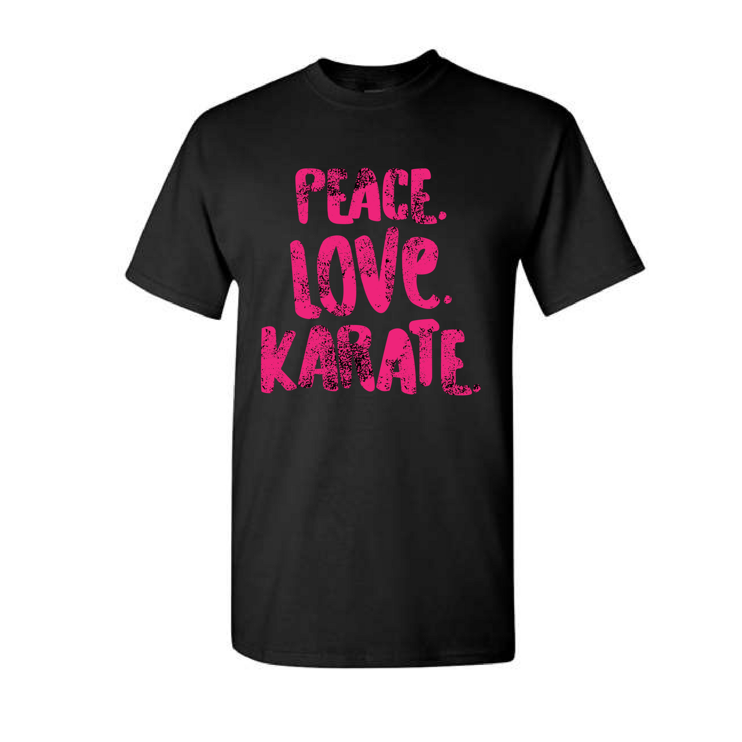 Peace. Love. Karate Long Sleeve Shirt