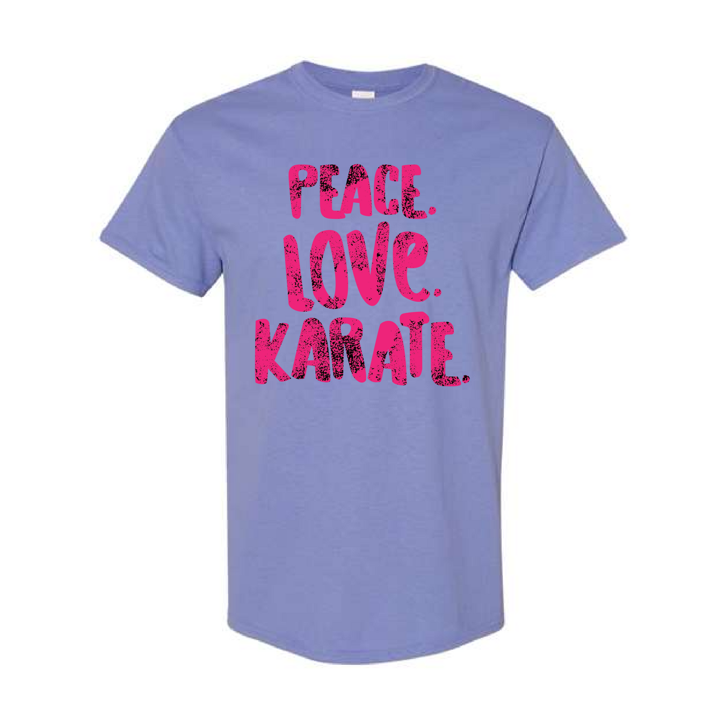 Peace. Love. Karate Long Sleeve Shirt