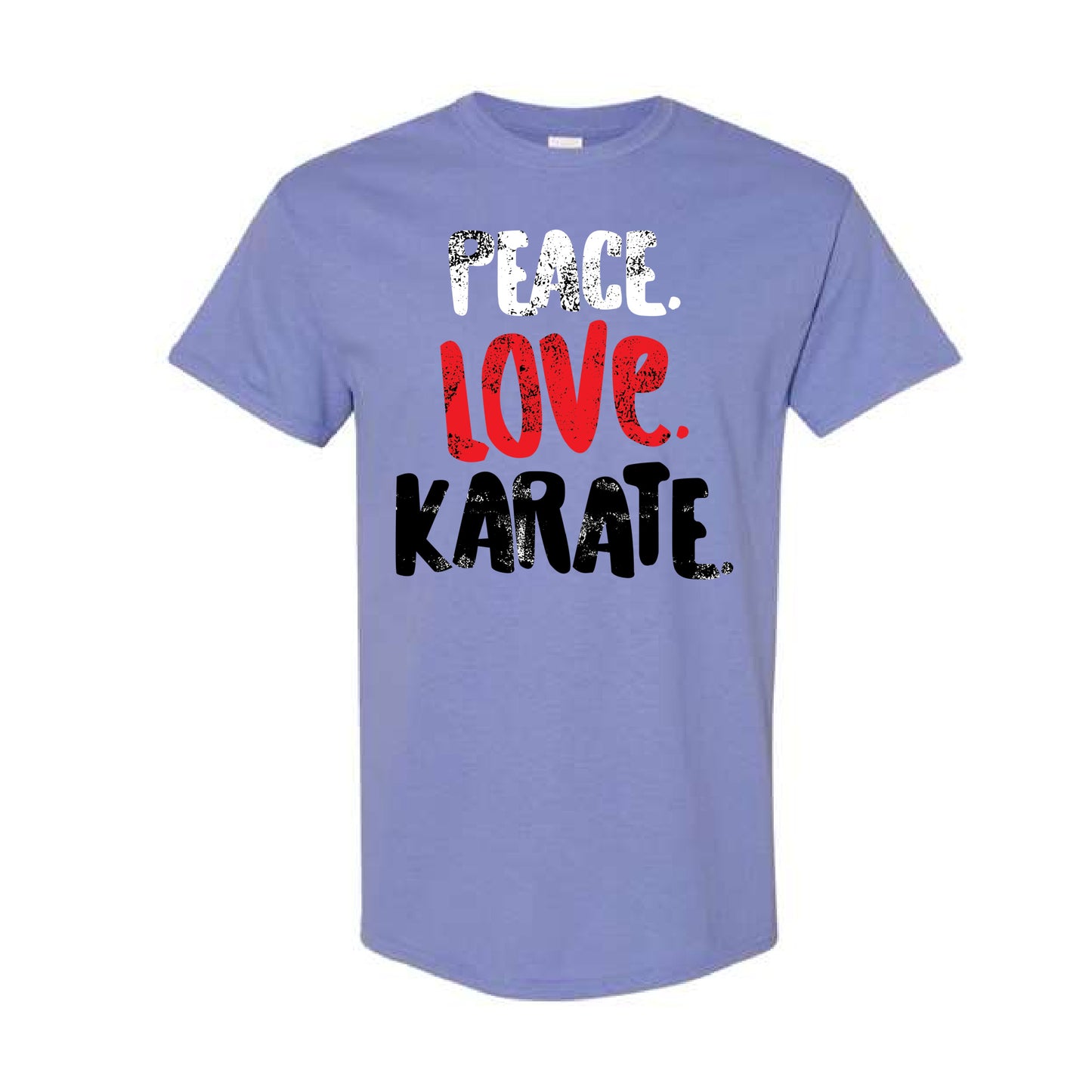 Peace. Love. Karate Long Sleeve Shirt