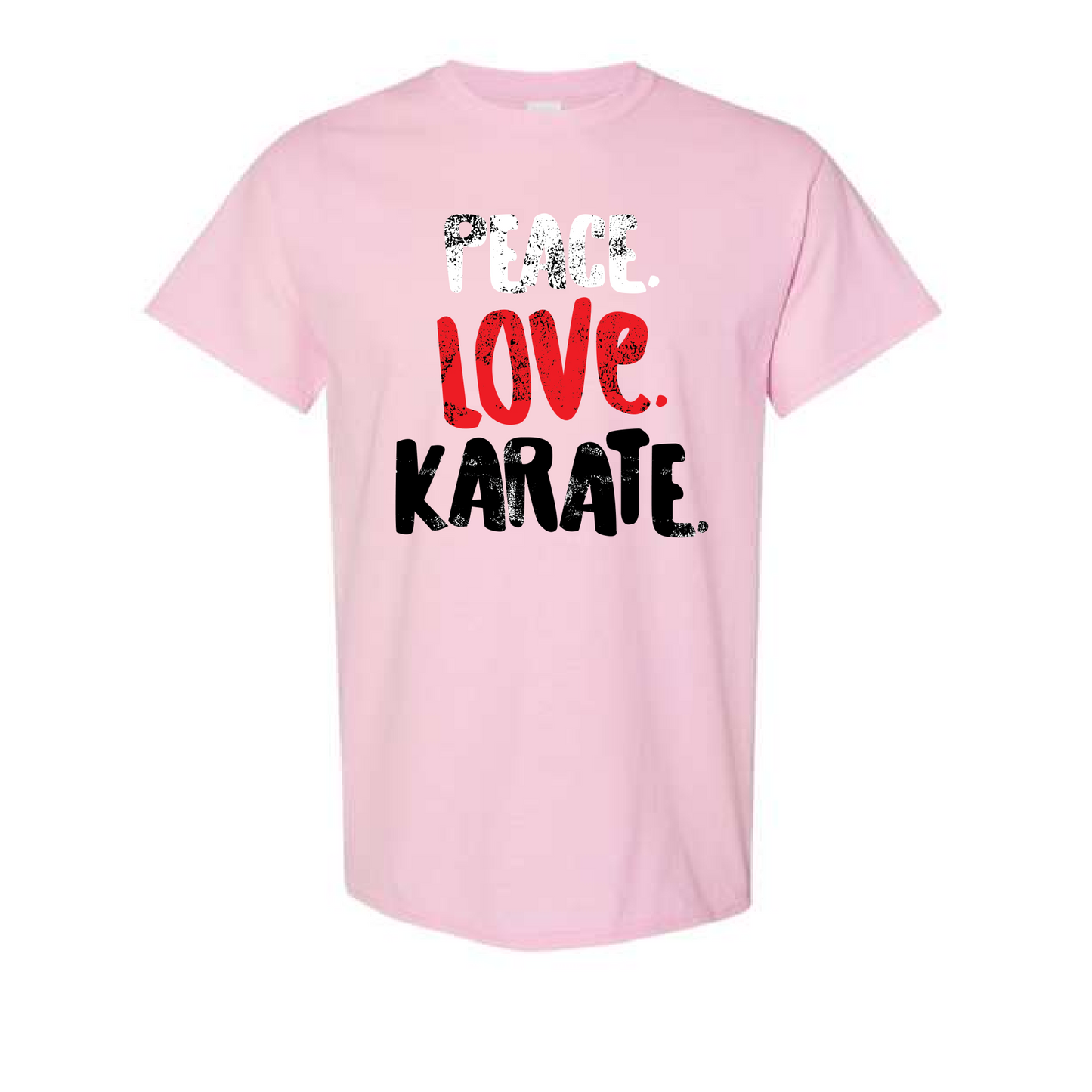 Peace. Love. Karate Long Sleeve Shirt