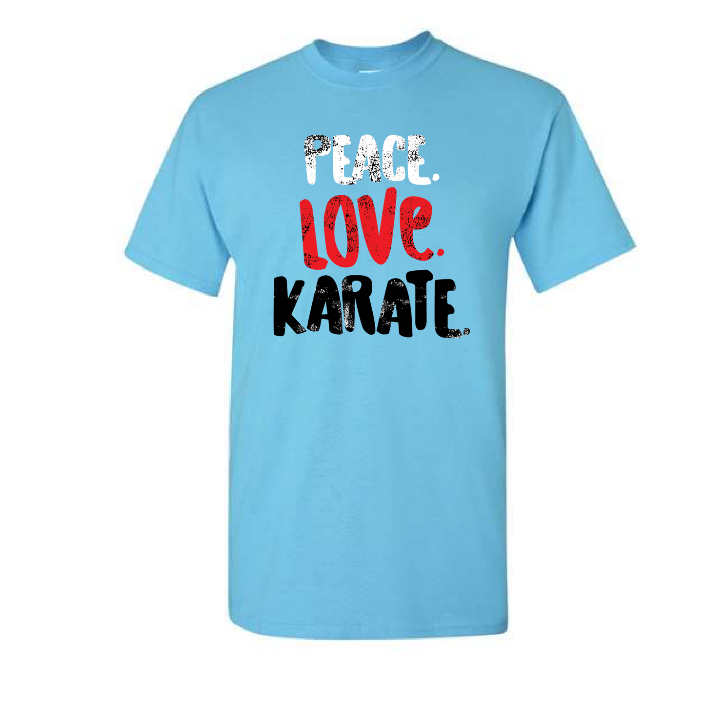 Peace. Love. Karate Long Sleeve Shirt