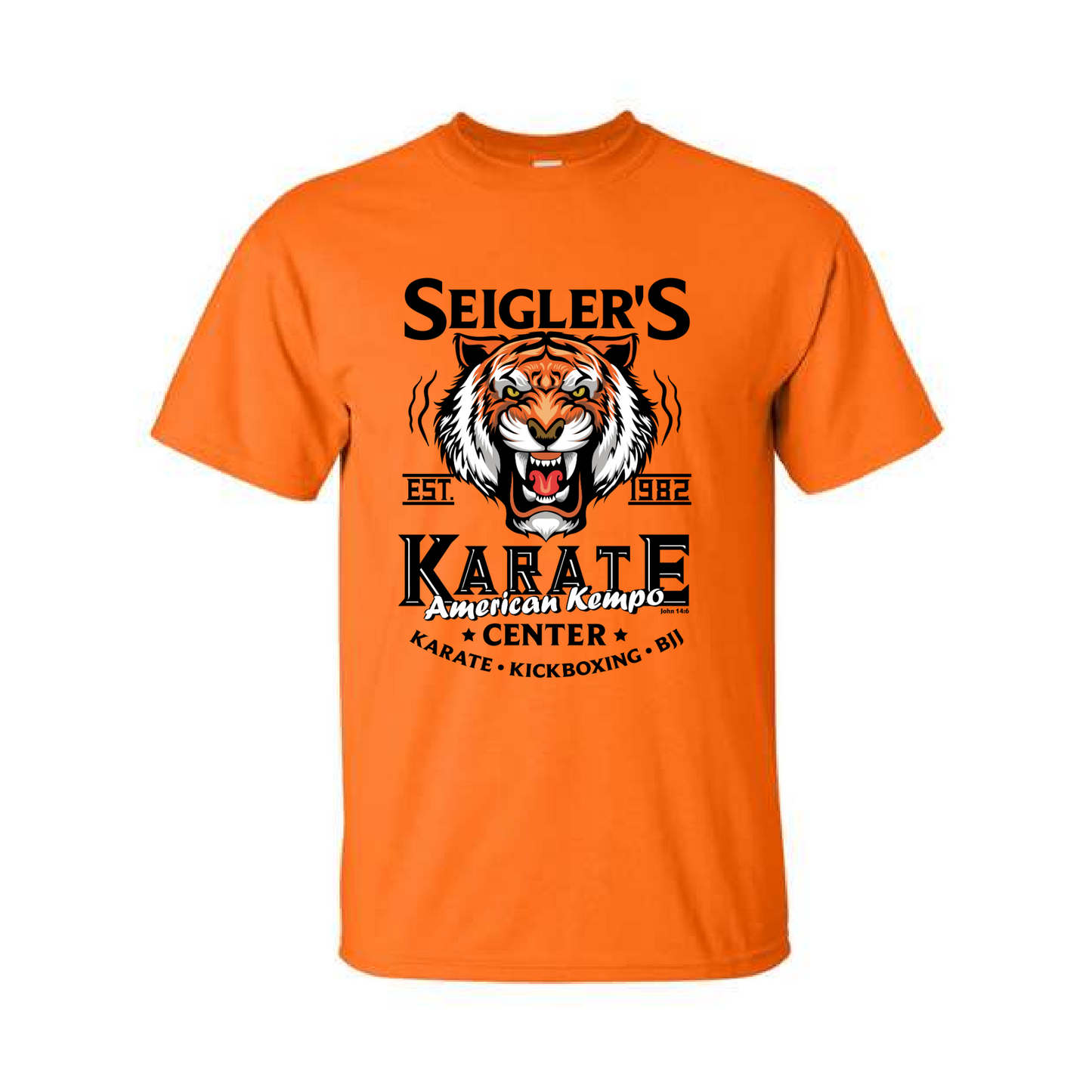 Seigler's Karate Tiger Long Sleeve Shirt
