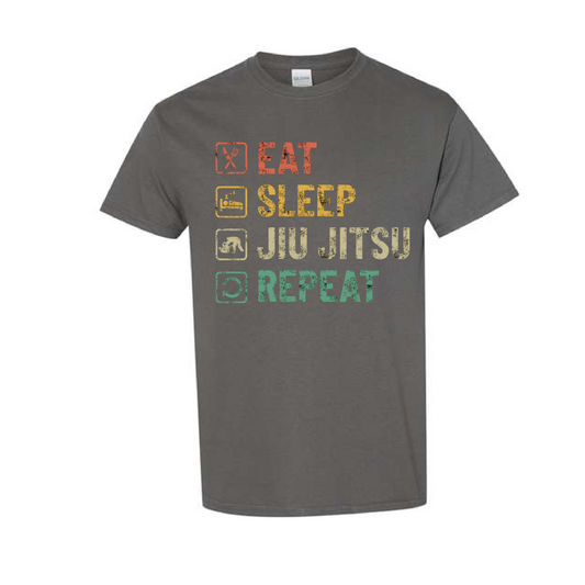 Eat. Sleep. JiuJitsu. Repeat T-Shirt