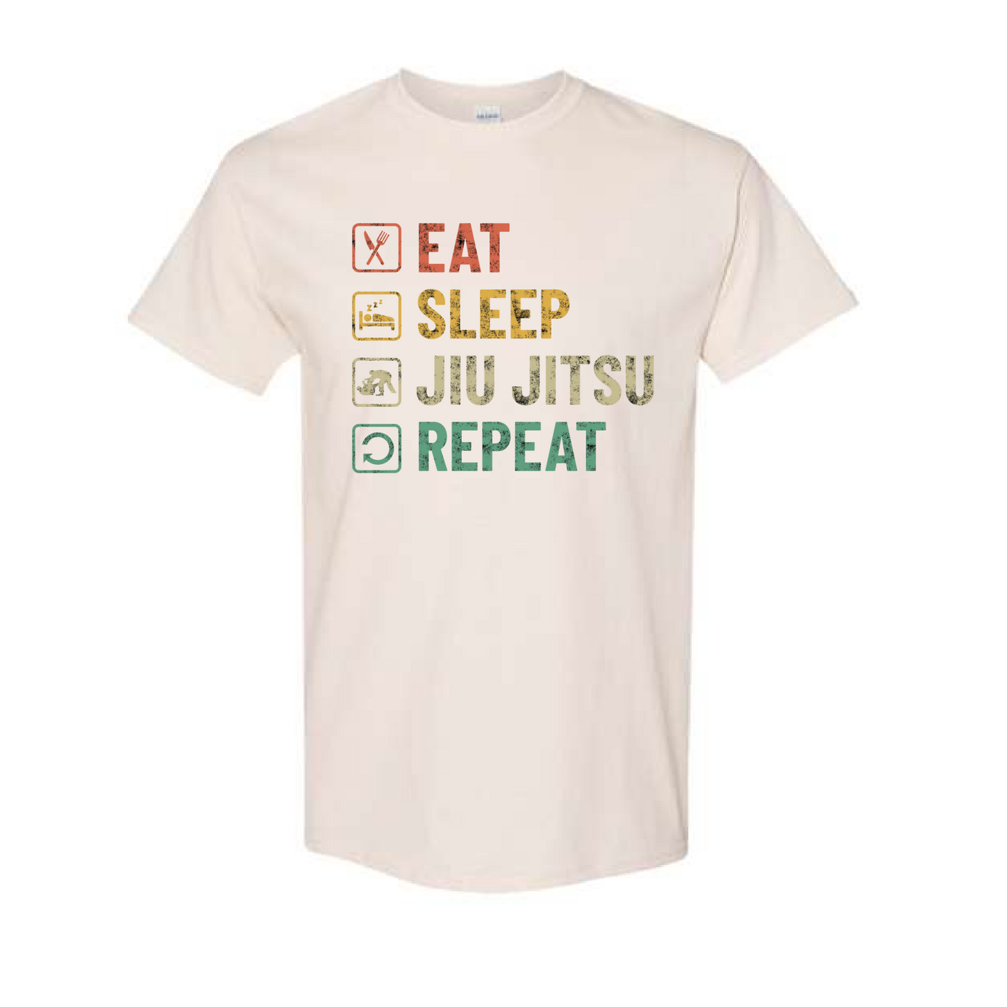 Eat. Sleep. JiuJitsu. Repeat T-Shirt