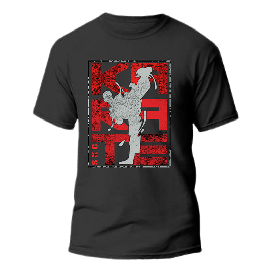 Karate Grunge Long Sleeve T-Shirt