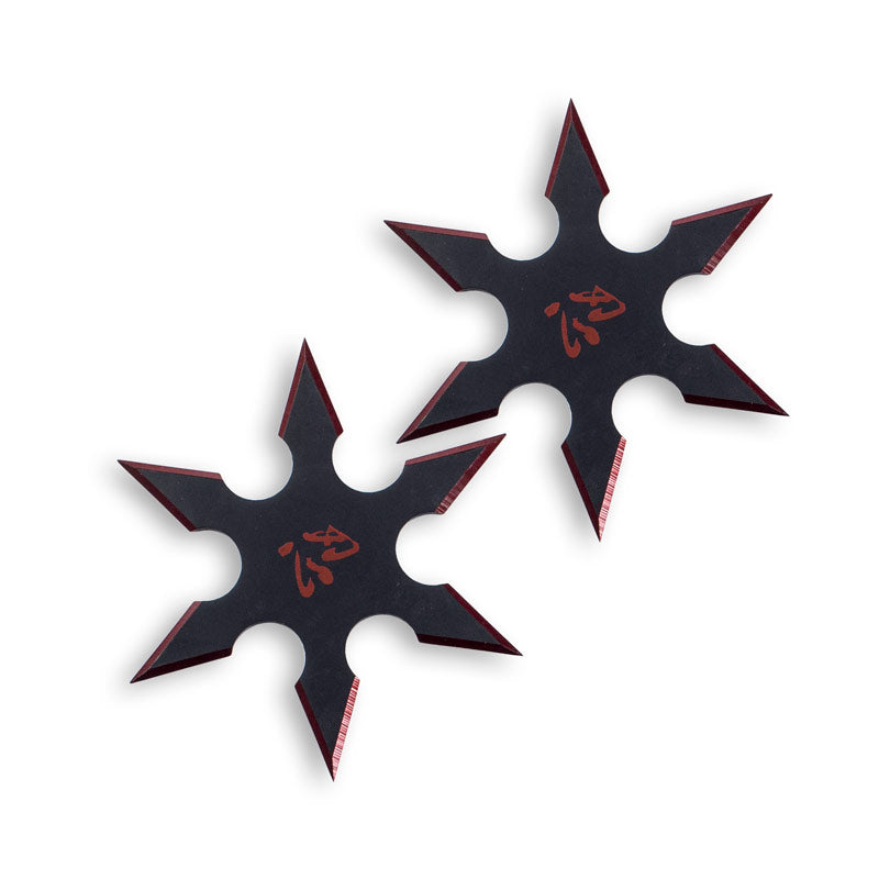 Red Blade Ninja Star Set
