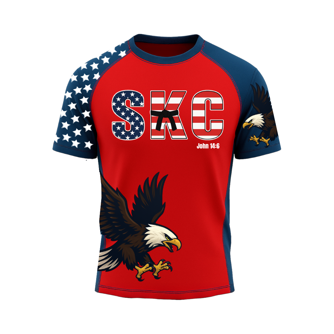 SKC Warrior Patriotic Rashguard