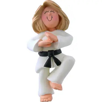 Karate Kid Ornament