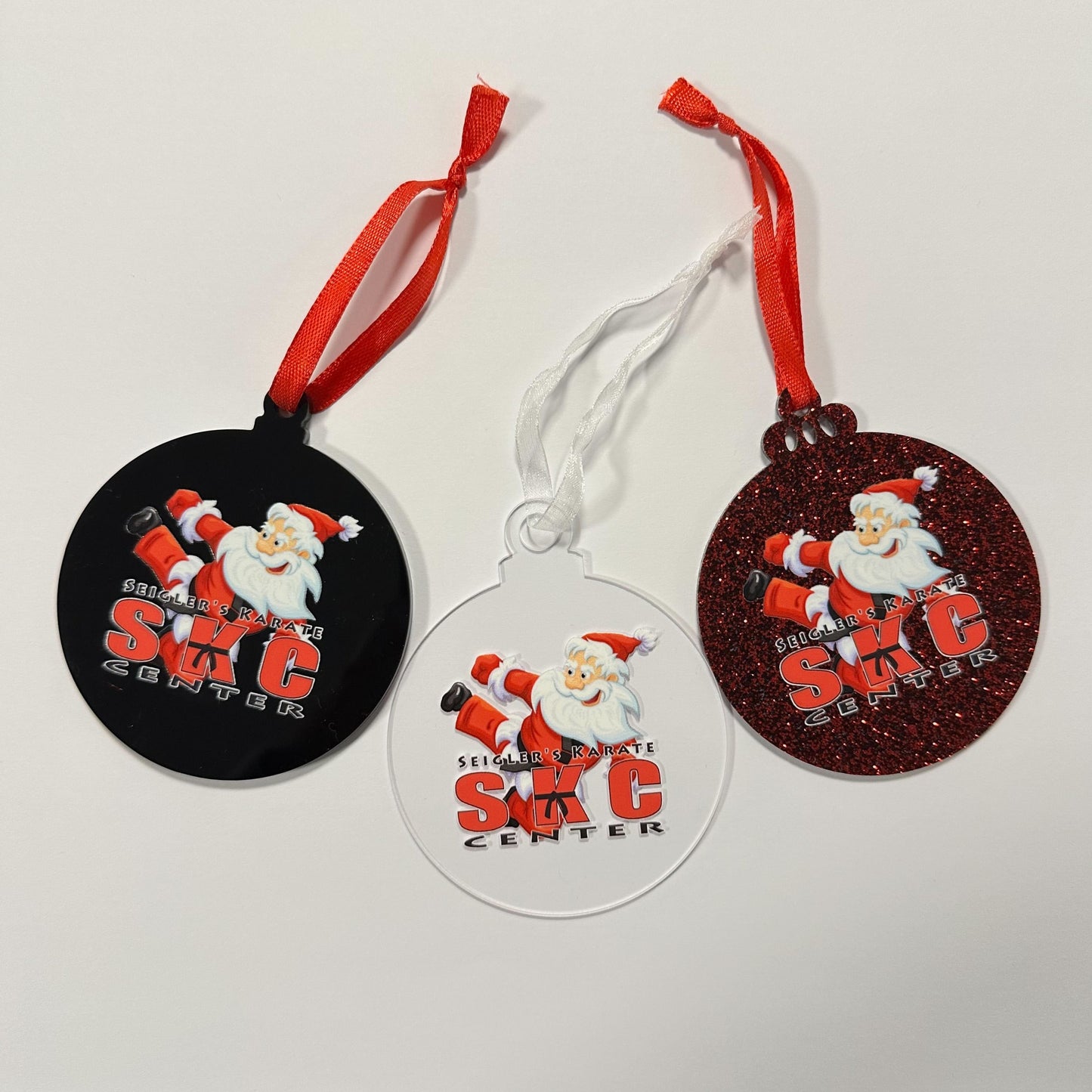 3" SKC Santa Christmas Ornaments