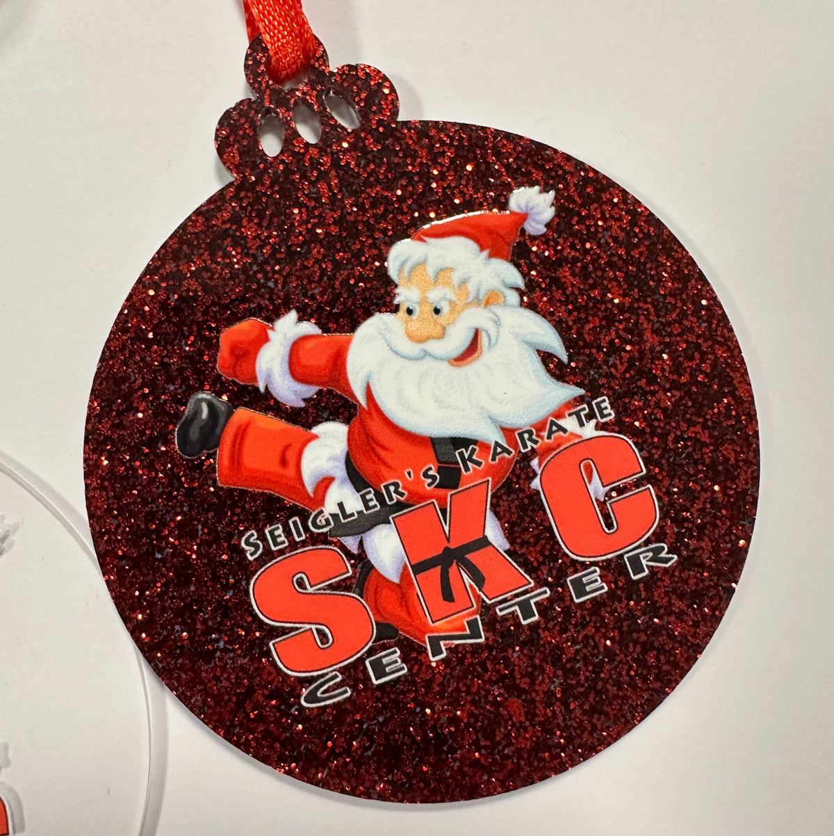 3" SKC Santa Christmas Ornaments