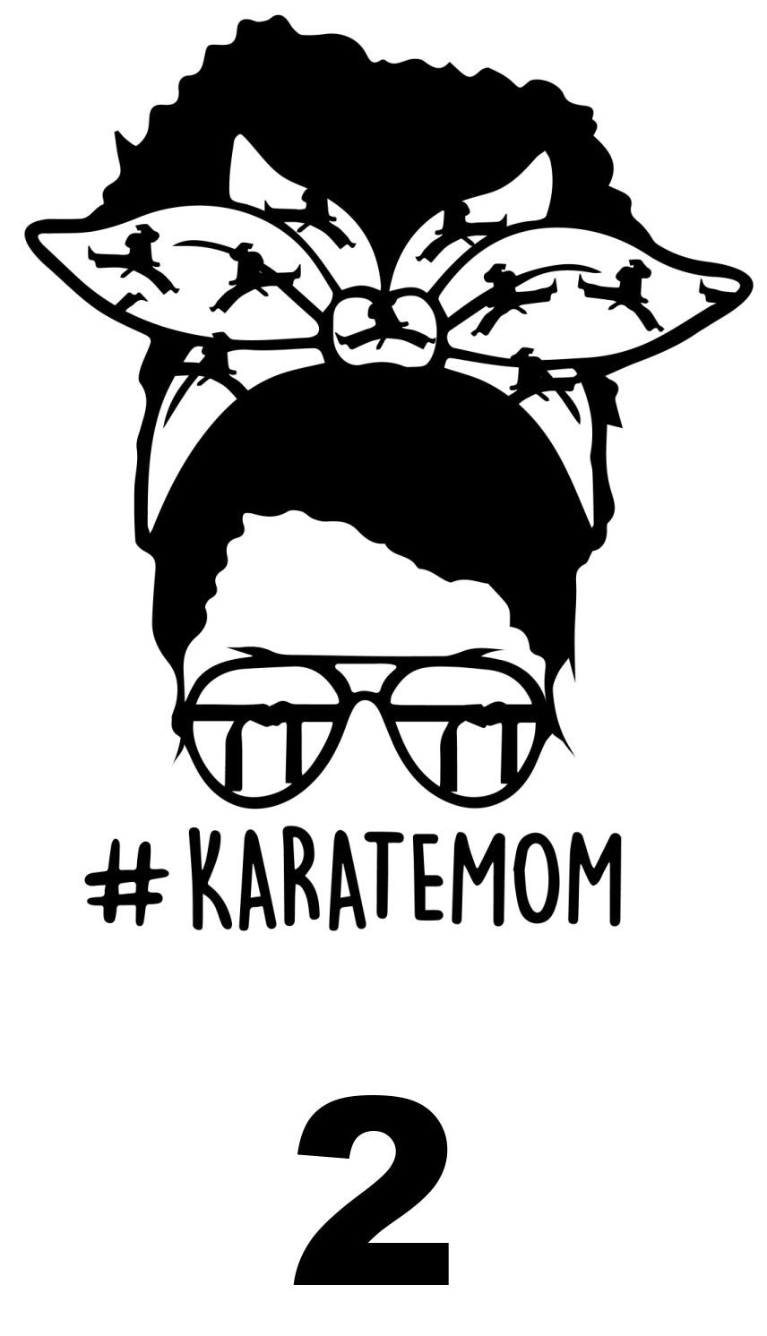 #Karate Mom T-Shirt