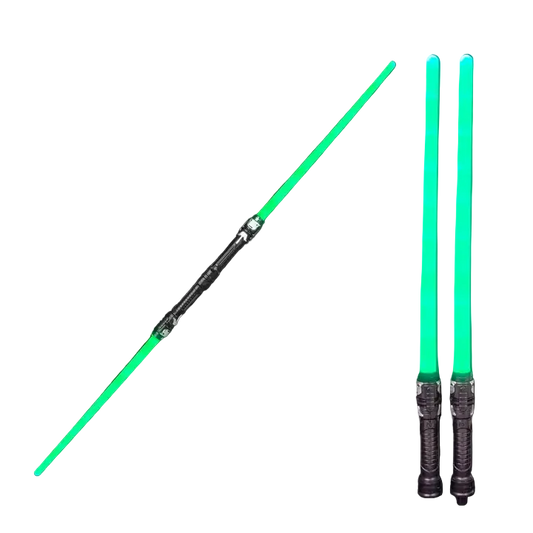 51.5" Green Double LED Battle Saber