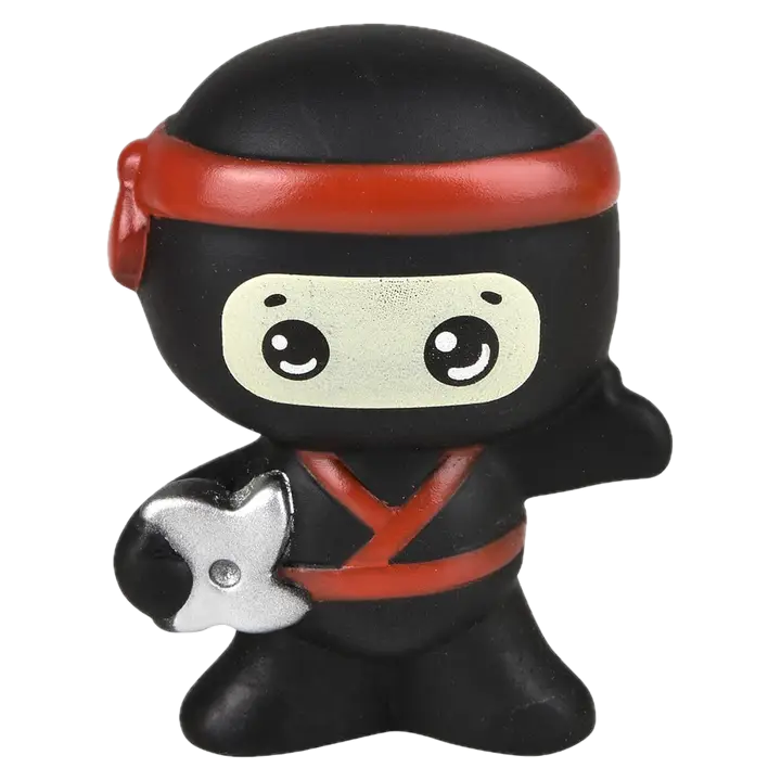 2" Mini Rubber Ninja Figure