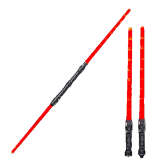 51.5" Red Double LED Battle Saber