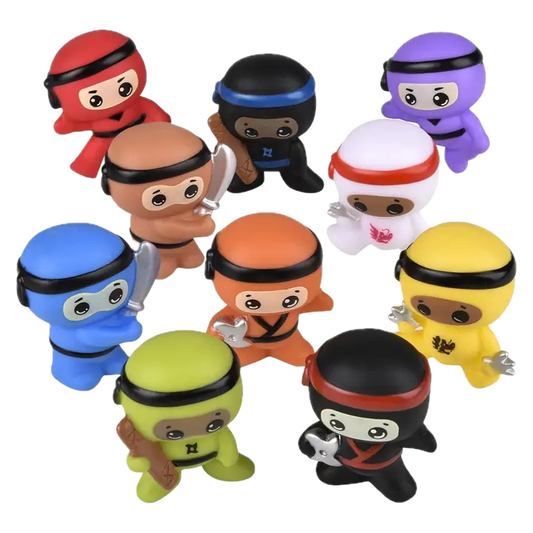 2" Mini Rubber Ninja Figure