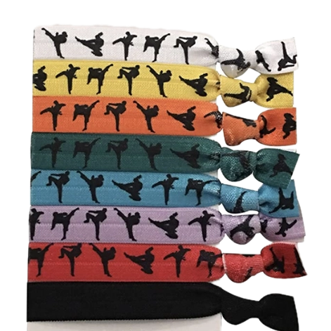 Karate Hair Tie Pack