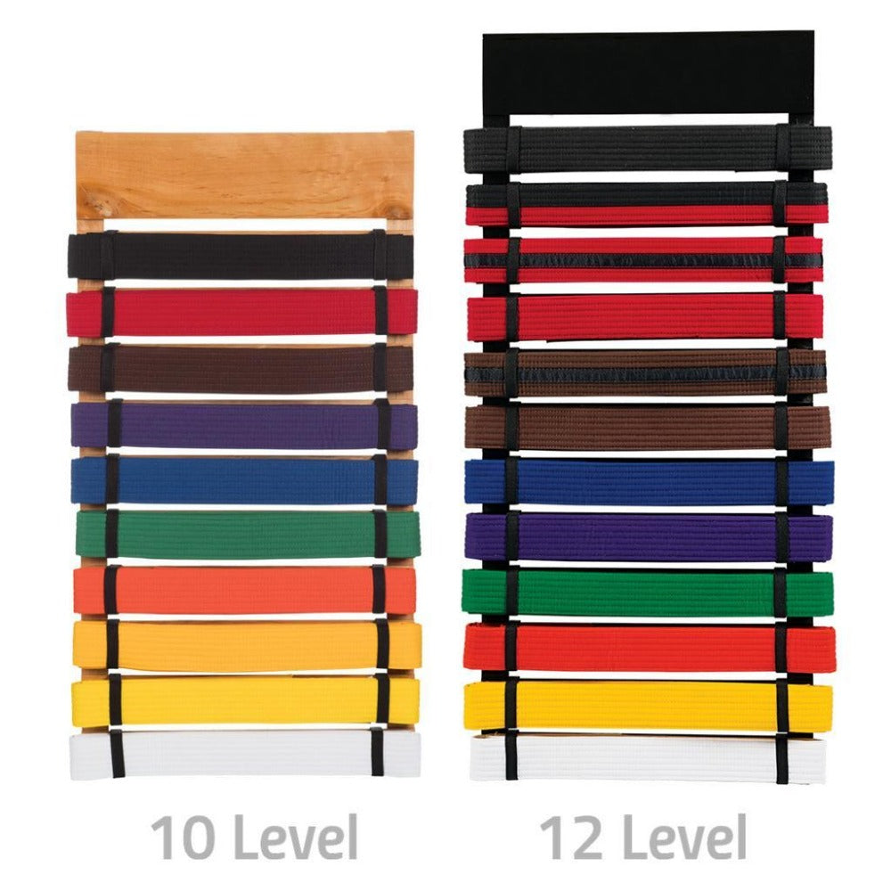 Wooden Belt Rank Display