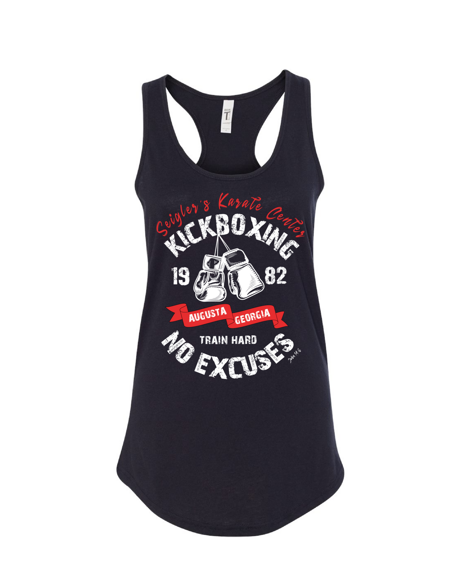 "No Excuses" Kickboxing Tank Top