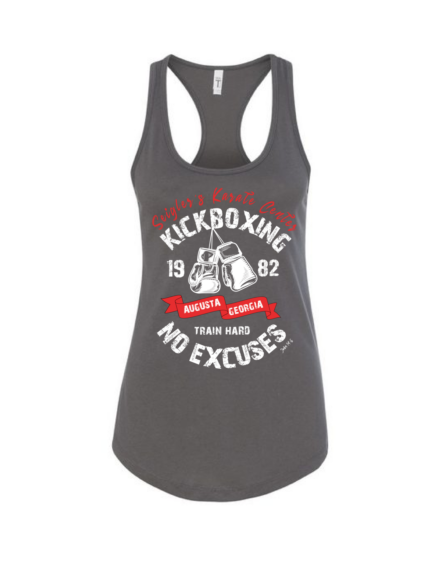 "No Excuses" Kickboxing Tank Top